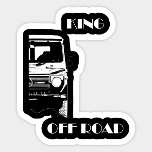 Mercedes G wagon - king off road Sticker